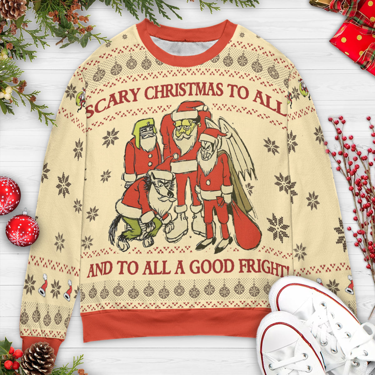 How to Care for Your Monster Ugly Christmas Sweatshirt