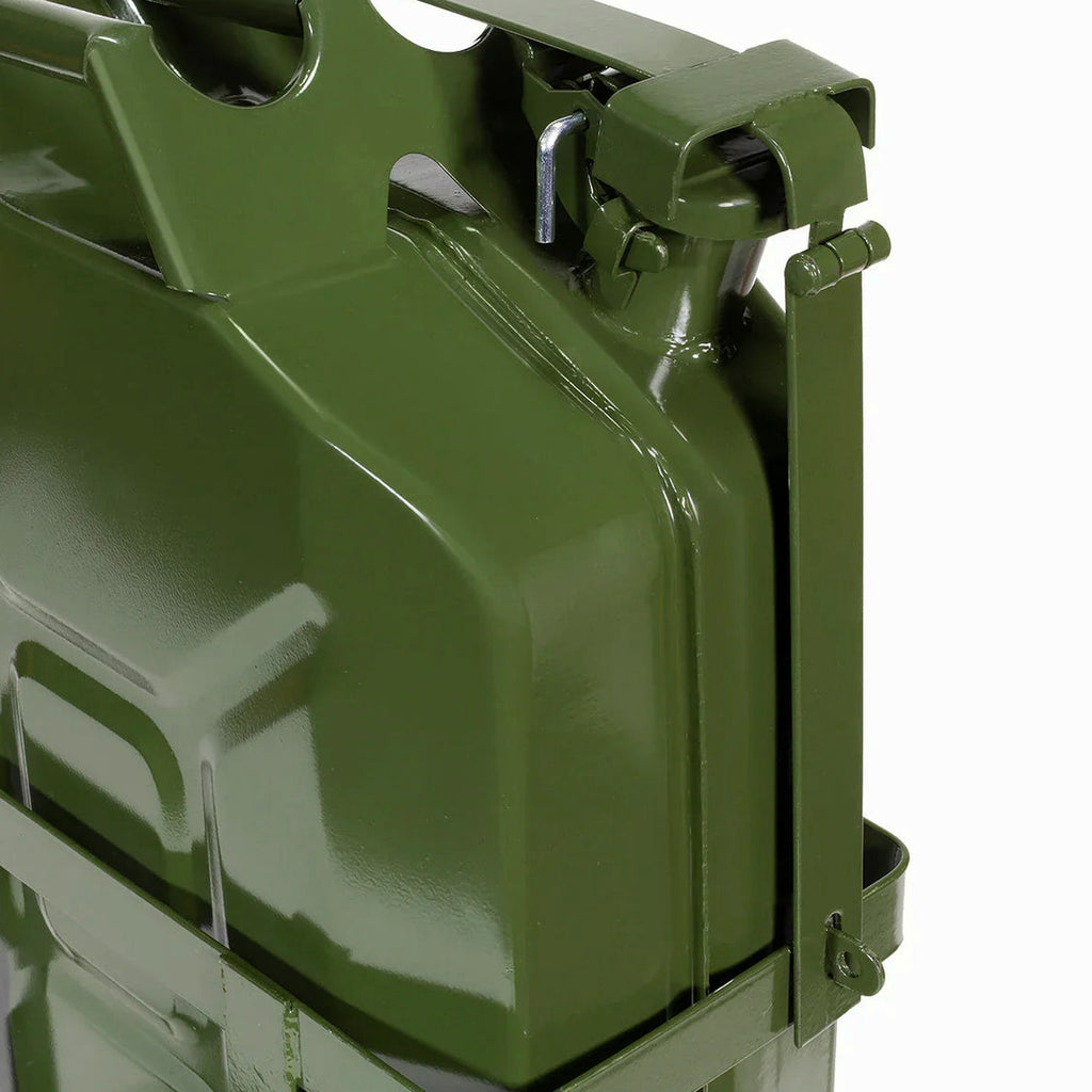 Green Steel Jerry Fuel Can - 20L (5-Gallons)