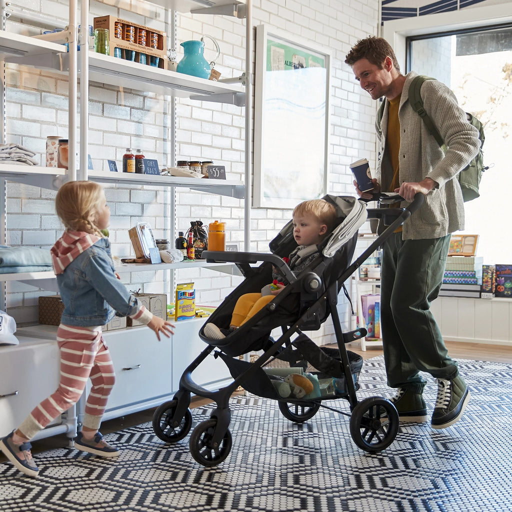 Safety 1st Grow And Go Sprint Modular Travel System Stroller With Rear-Facing Infant Car Seat - Bluestone
