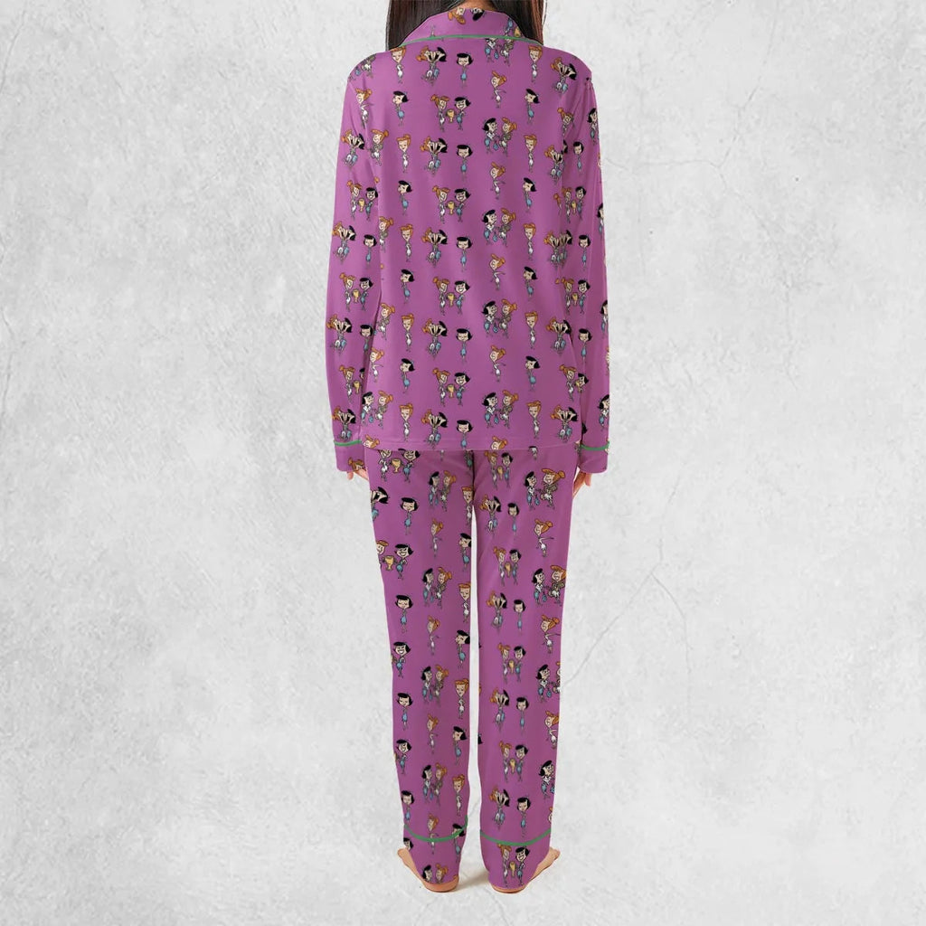 Wilma and Betty The Flintstones Pajamas Set