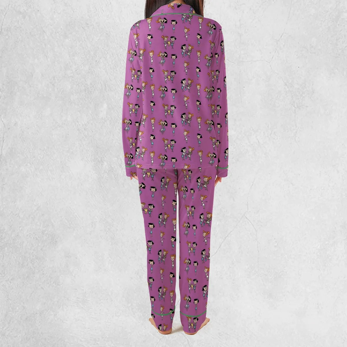 Wilma and Betty The Flintstones Pajamas Set
