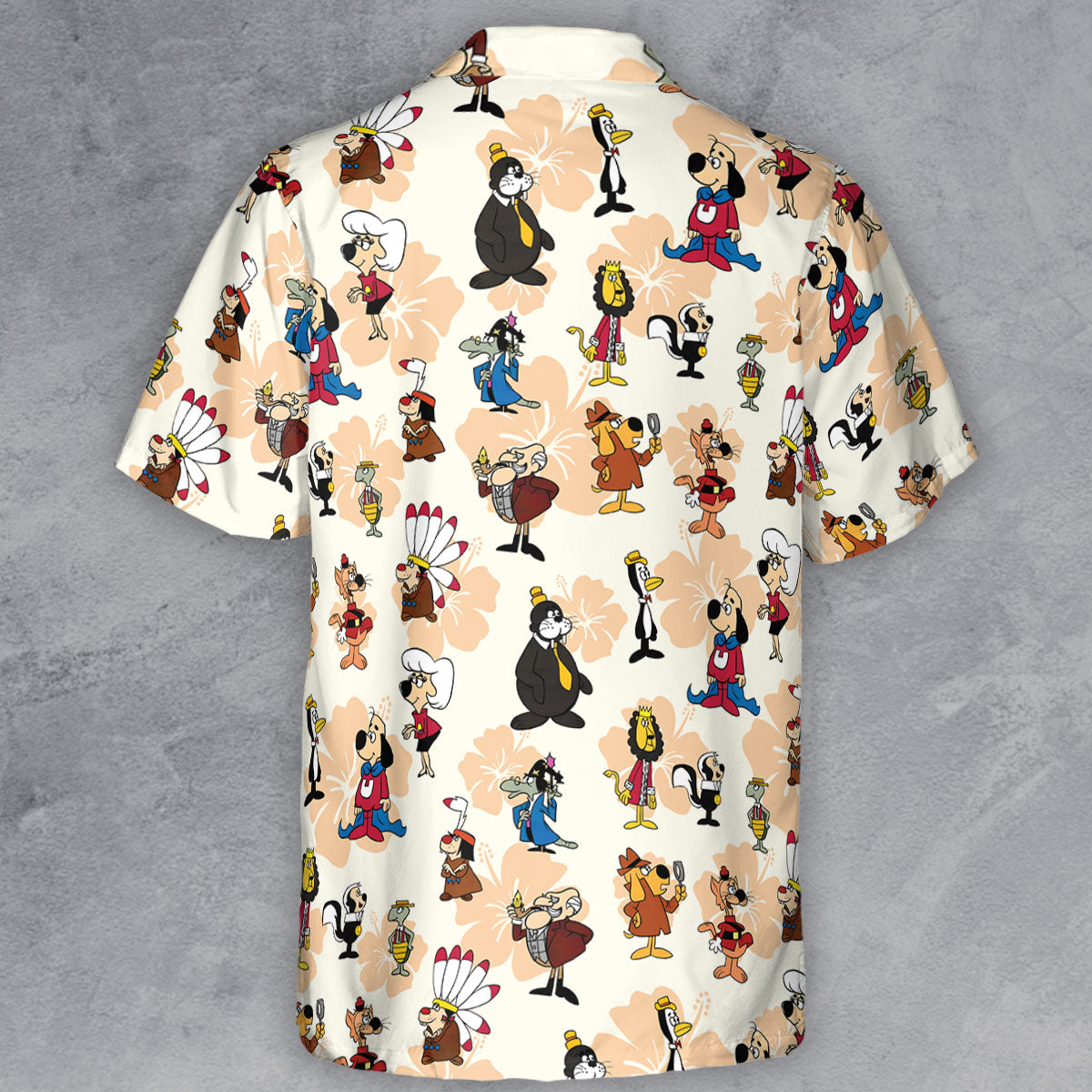Nostalgia Underdog Characters Button Down Shirt