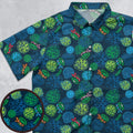 Teenage Mutant Ninja Turtles Pizza Button Down Shirt