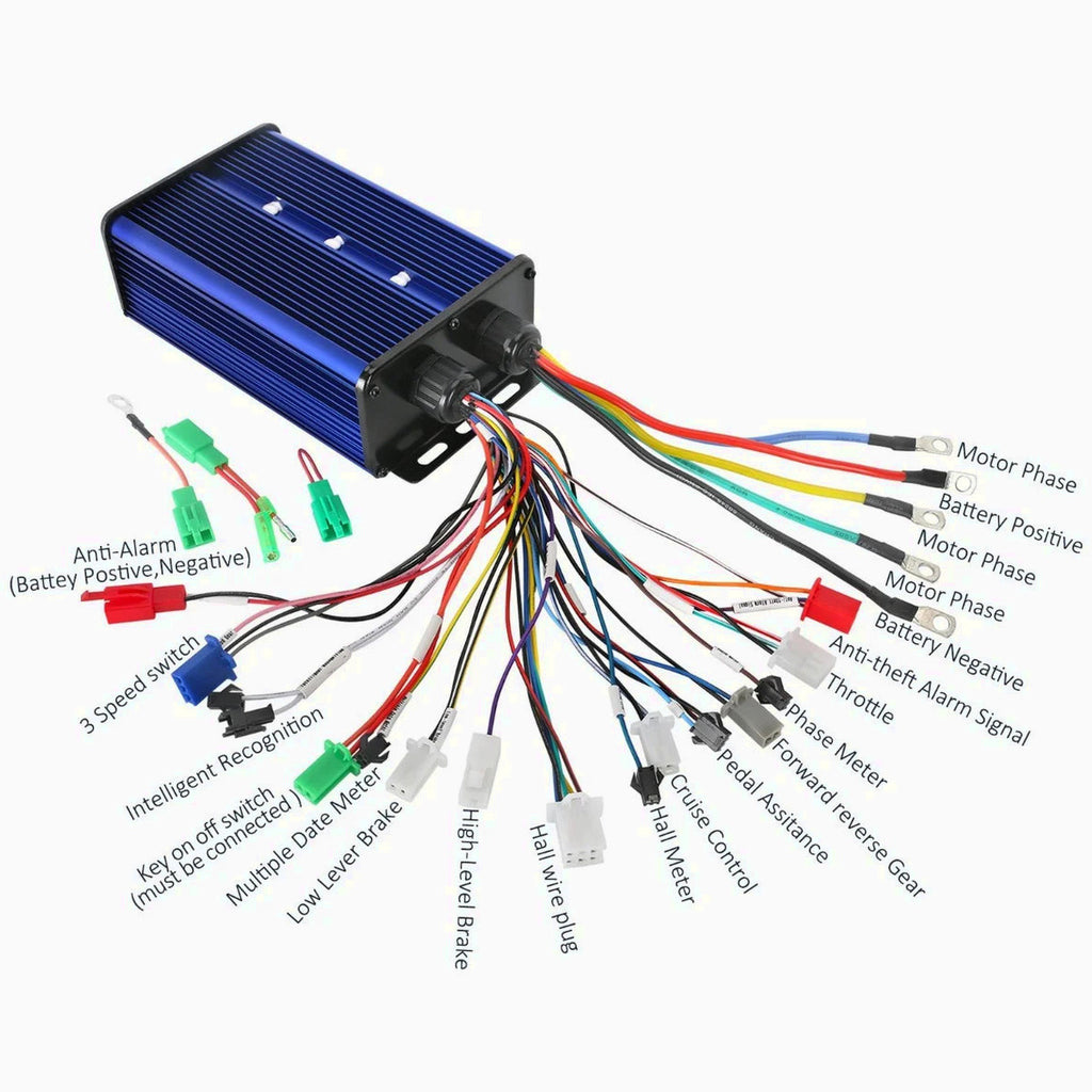 Boma 72V 3000W Brushless Motor Kit With Controller And Battery - MY1020