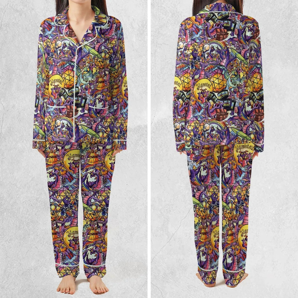 The Cute Dragon Figment Pajamas Set
