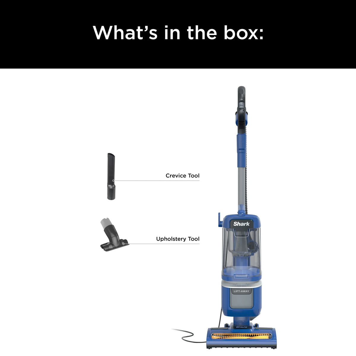 Shark Navigator Lift-Away ADV Bagless Upright Vacuum, Blue - LA360