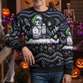 Ugly Ugly Beetlejuice Ugly Christmas Sweatshirt