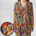 Old Cartoon Characters Pajamas Set