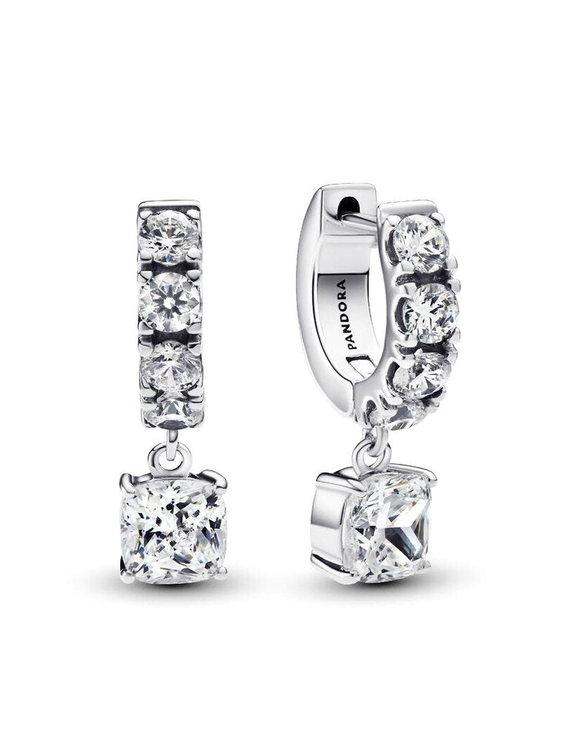 Sterling Silver Stone Bracelet And Earring Set