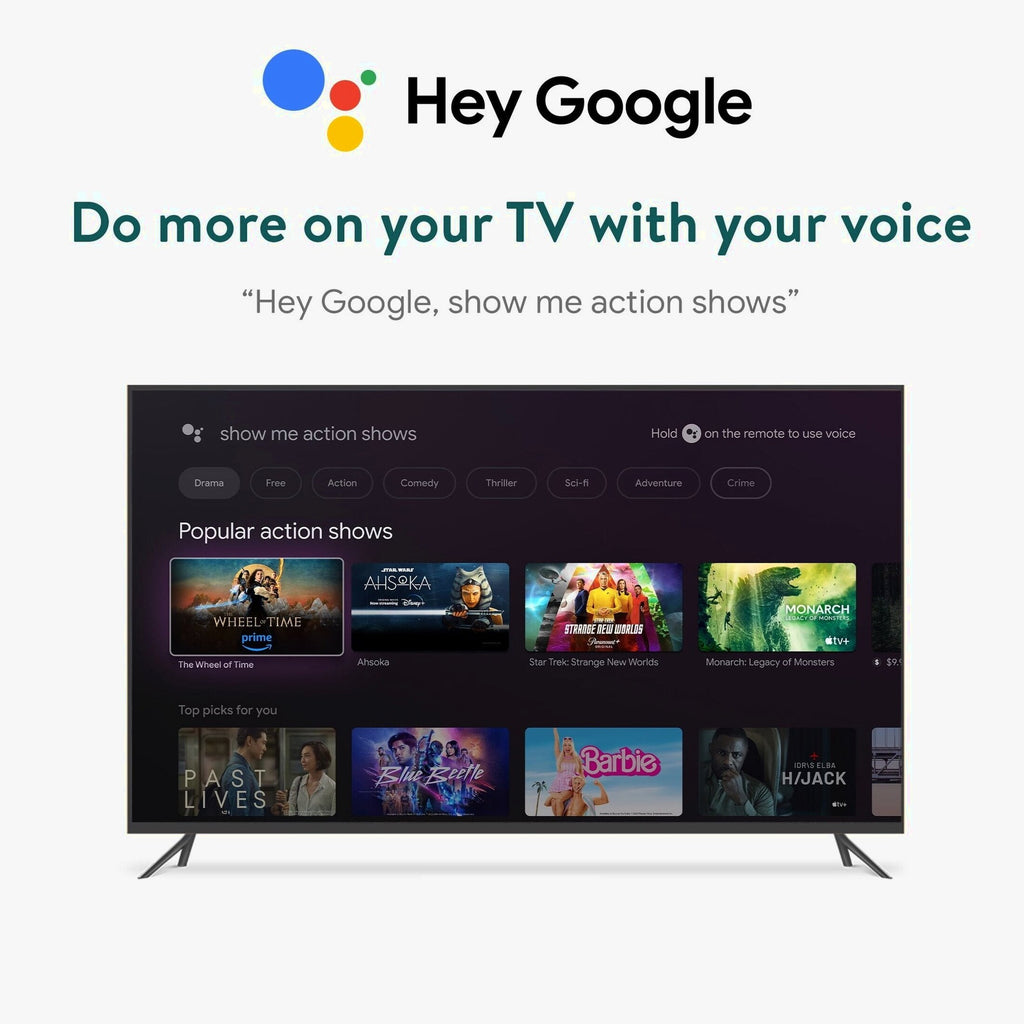 Onn. 4K Pro Streaming Device With Google TV, 4K UHD, Dolby Vision & Atmos, Wi Fi 6