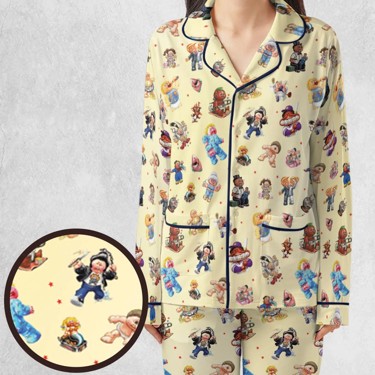 90s Garbage Pail Kids Pajamas Set