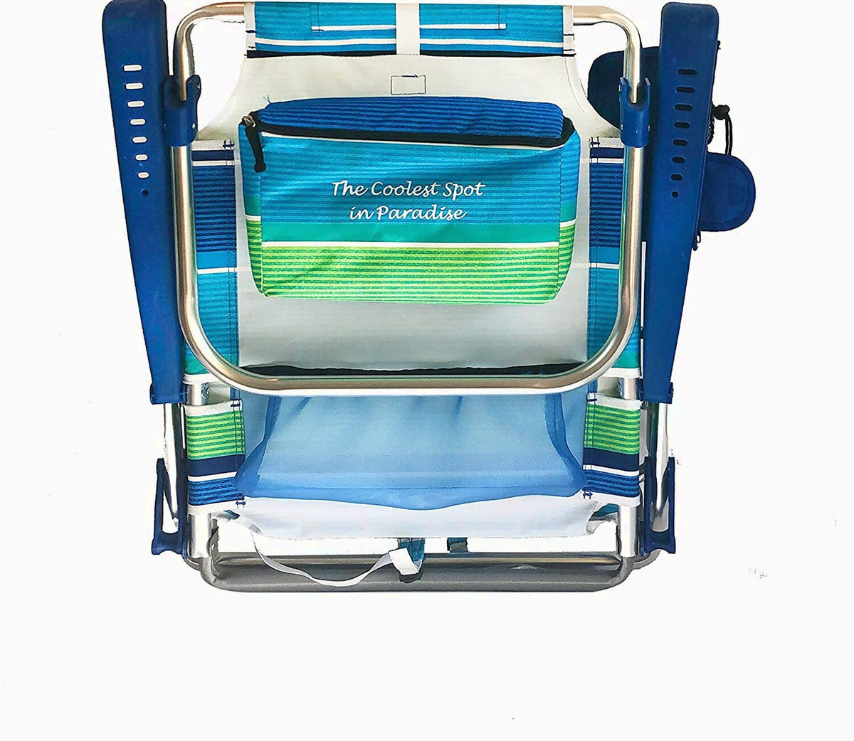 Tommy Bahama 2-Pack Backpack Beach Chairs With Storage Pouch And Towel Bar