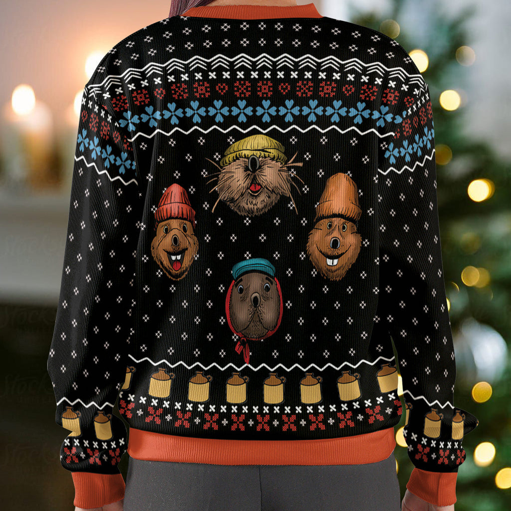 Jug Band Road Ugly Christmas Sweatshirt