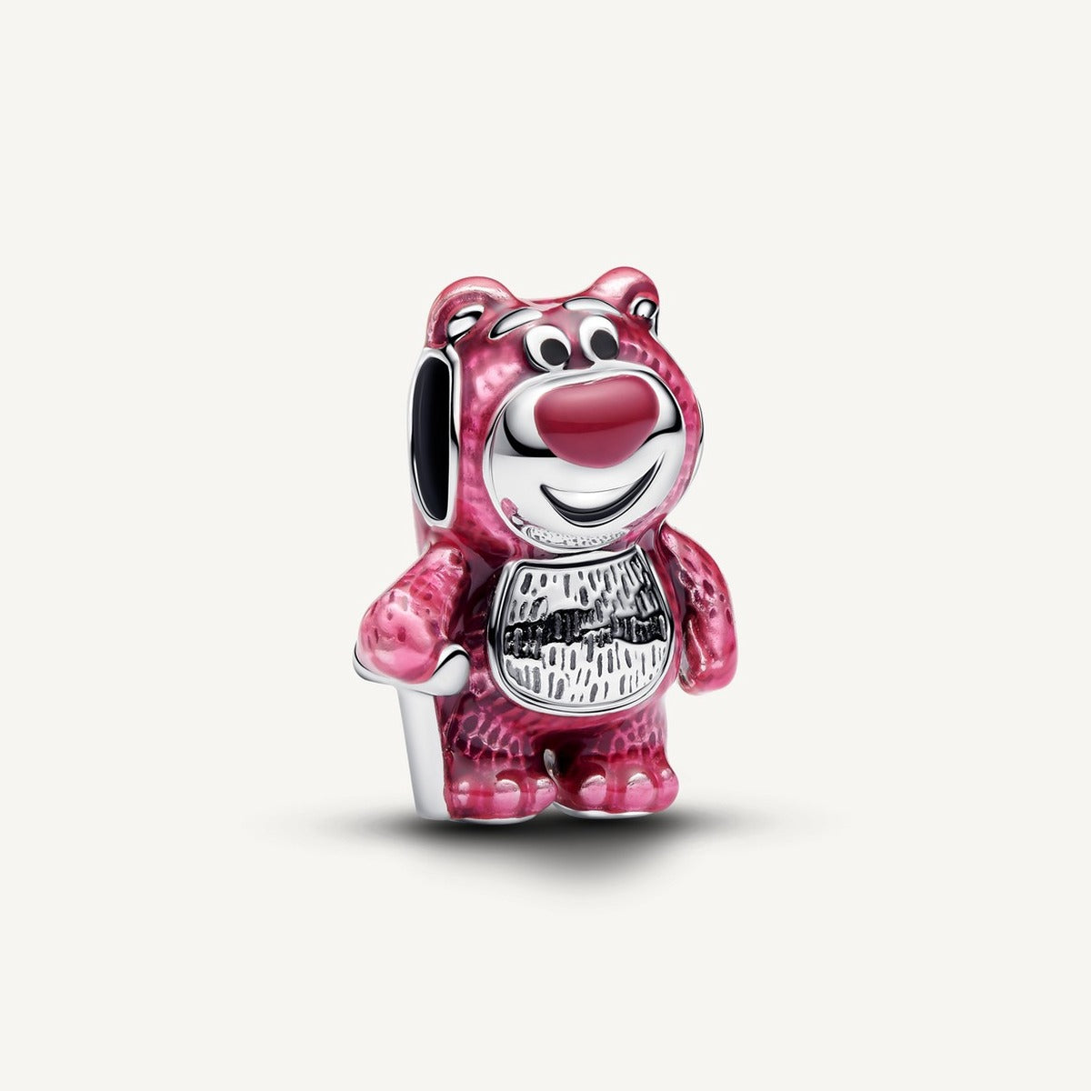 Scented Bear Character Charm - Silver