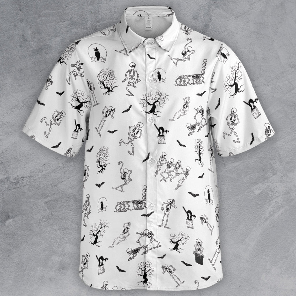 The Skeleton Dance Silly Symphony Button Down Shirt