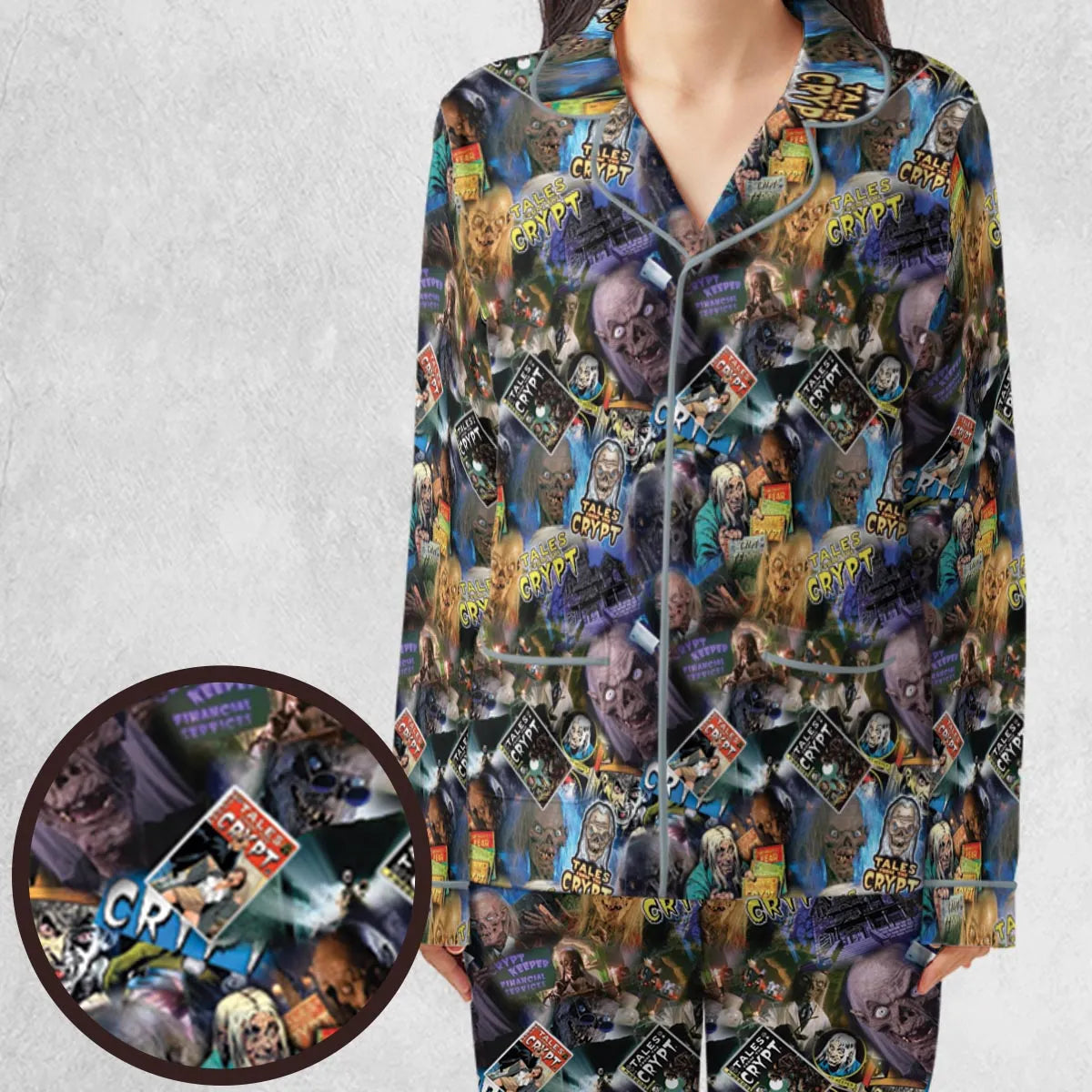 Tales from the Crypt Pajamas Set