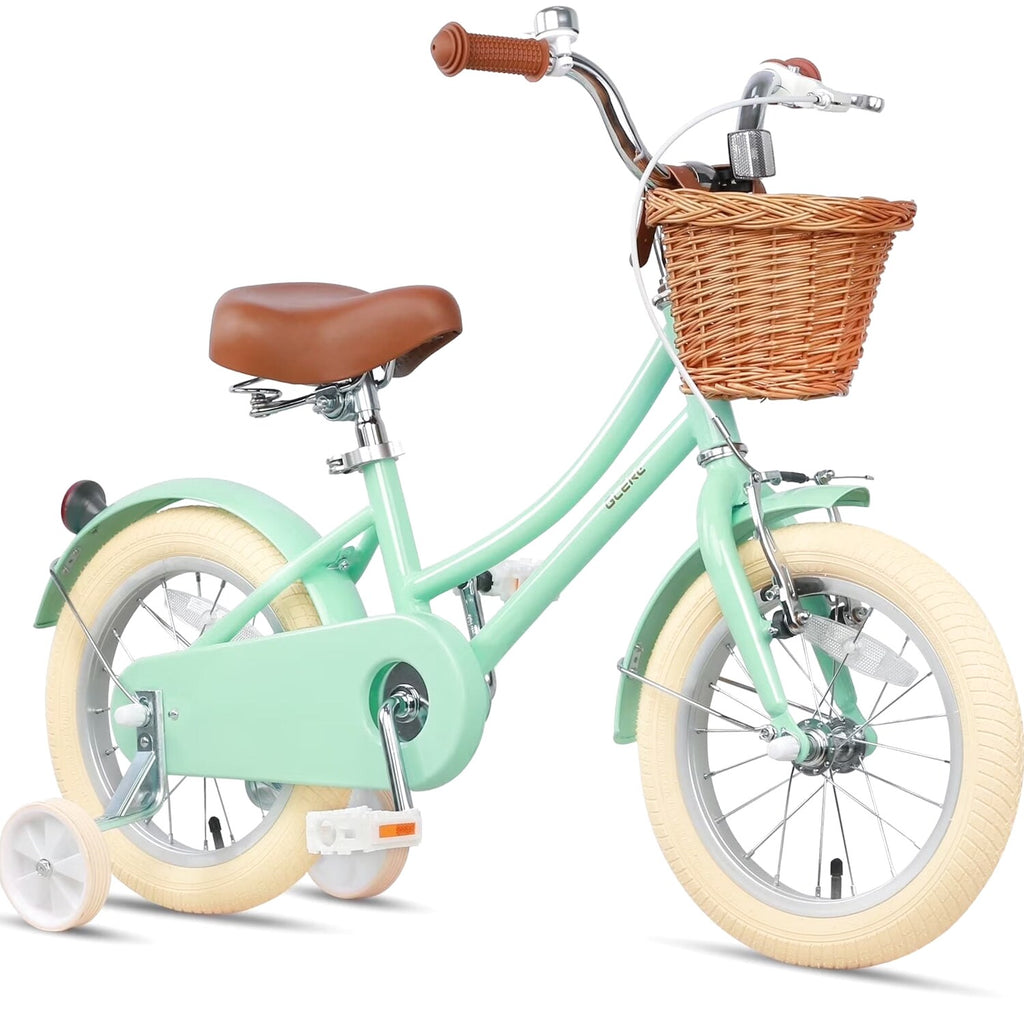 Glerc Girls' Kids' Bike, 12 inch, Pink, Ages 2-4 Years - Little Molly