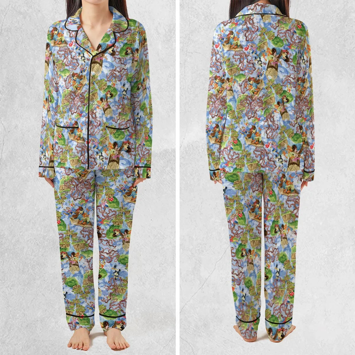 Magic Kingdom Splash Mountain Pajamas Set