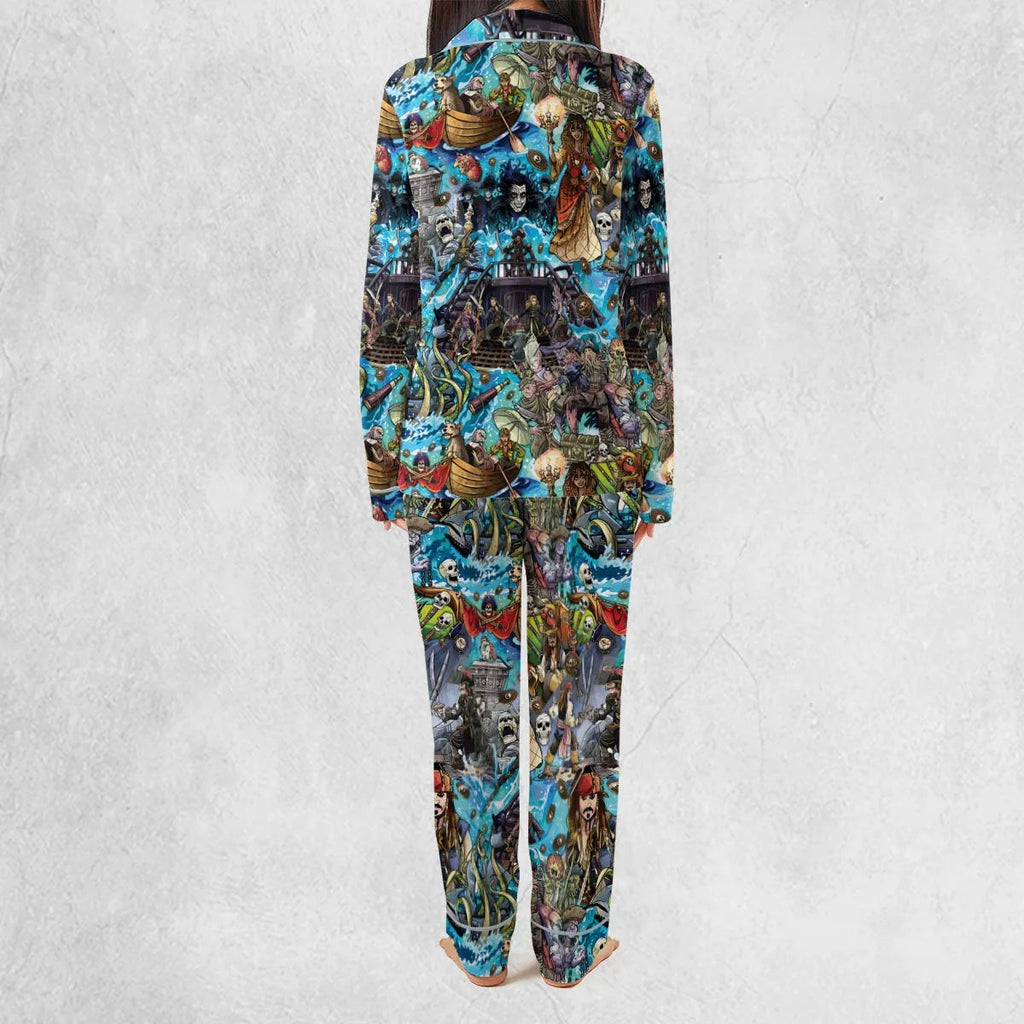 Travel And Fight Pirates of the Caribbean Pajamas Set