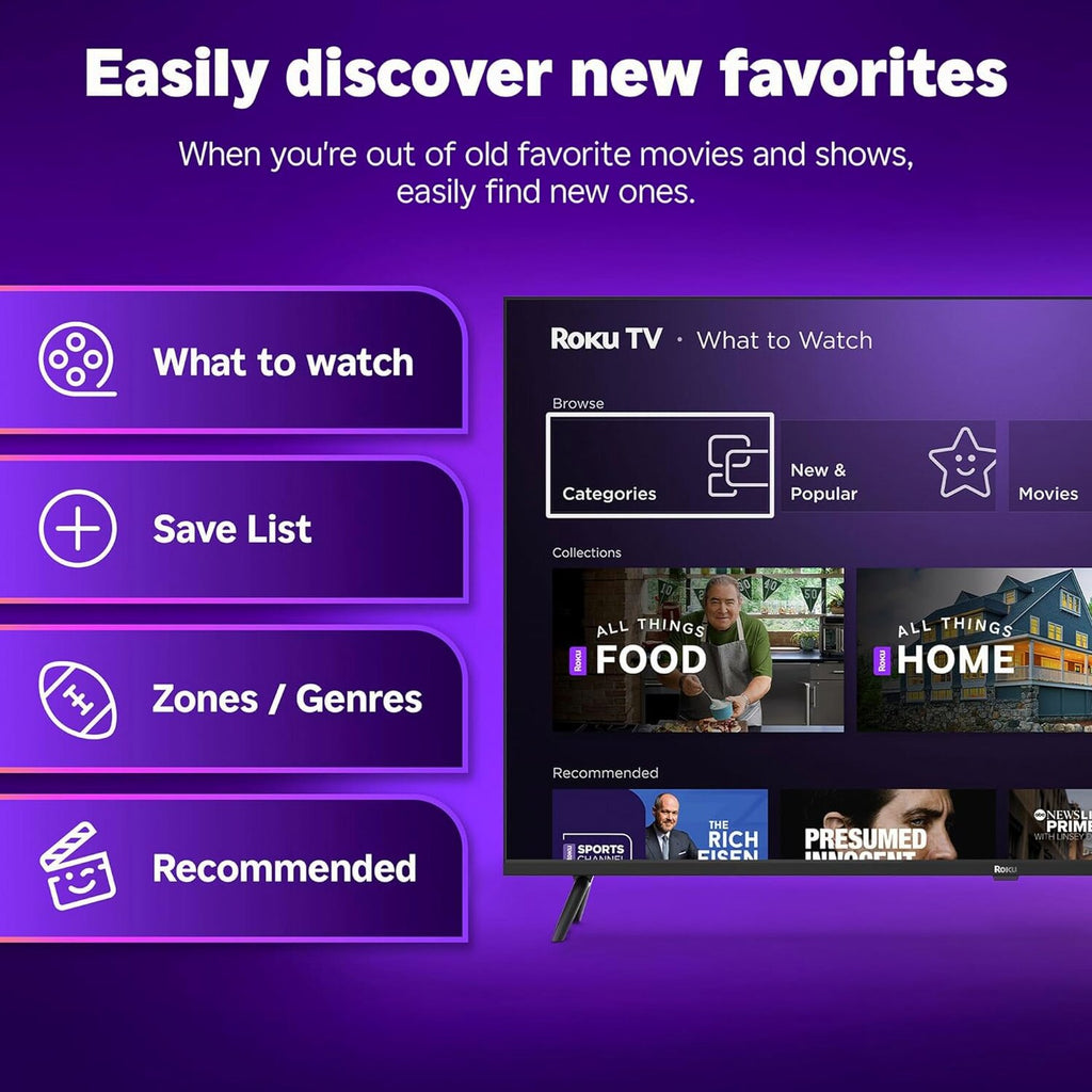 Roku 50in Select Series 4K HDR Smart TV With Voice Remote
