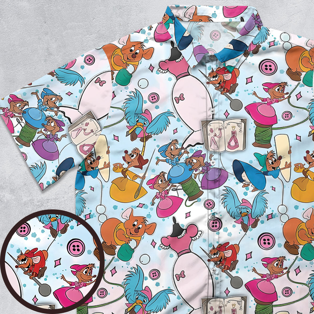 Jaq, Gus, & Sewing Friends Button Down Shirt