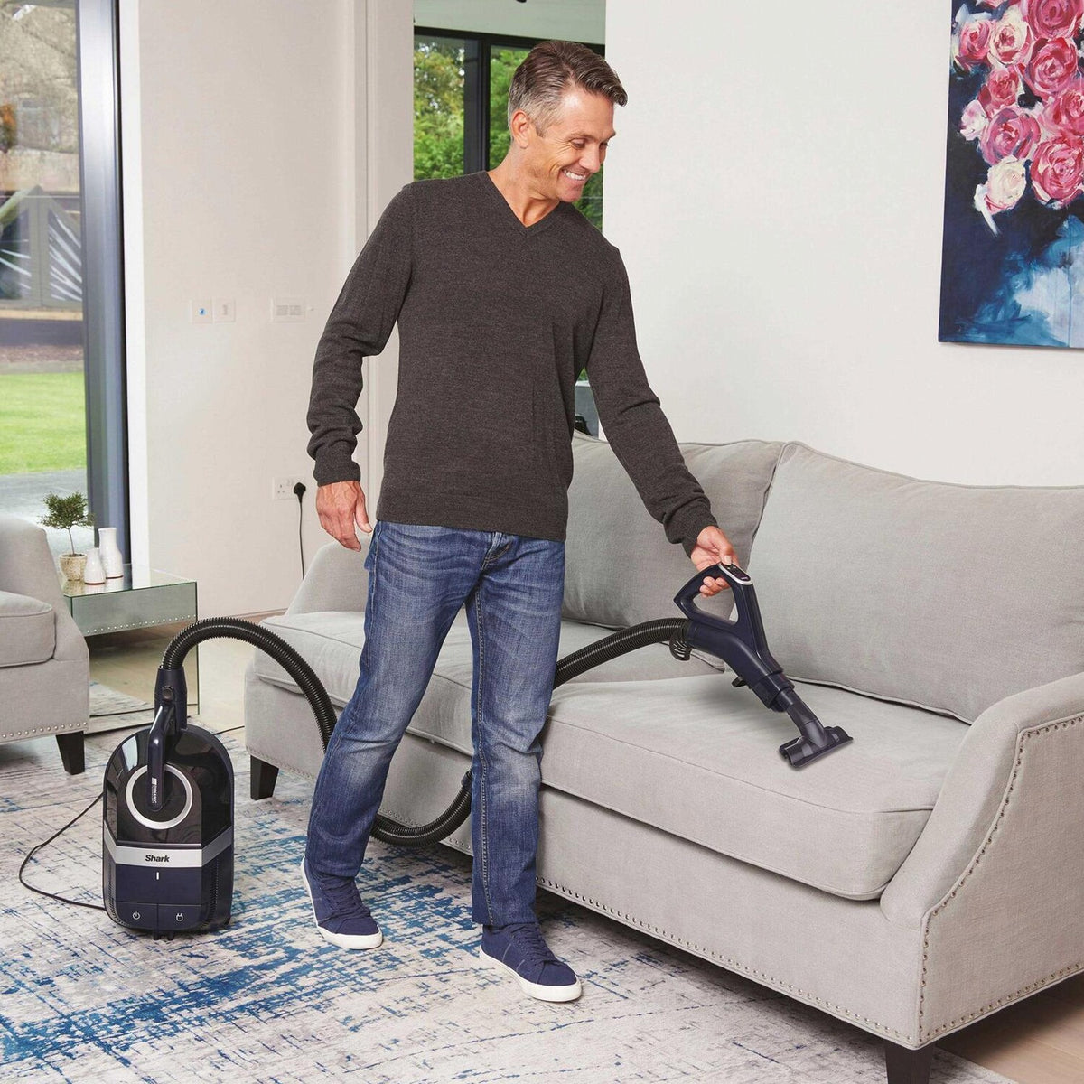 Shark Pet Bagless Corded Canister Vacuum - CZ351