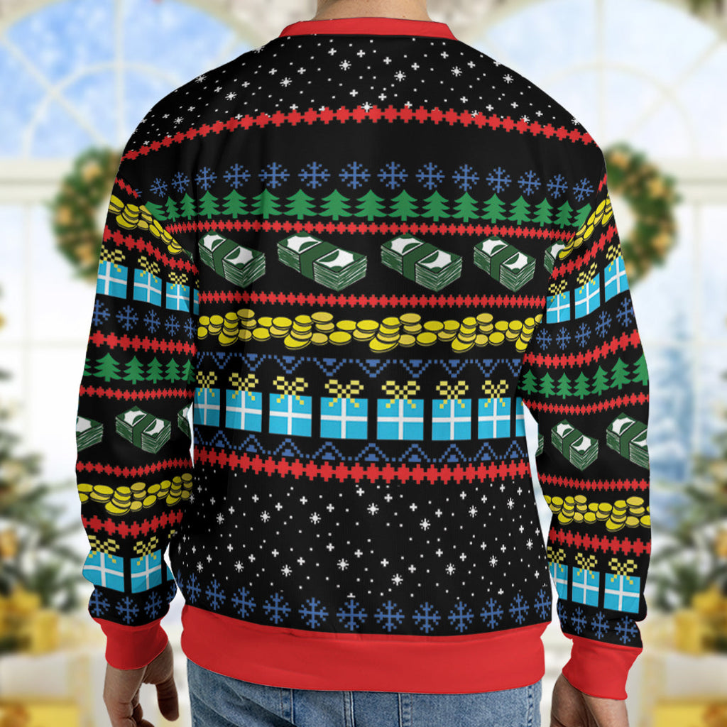 Bah! Humbug Dab Ugly Christmas Sweatshirt