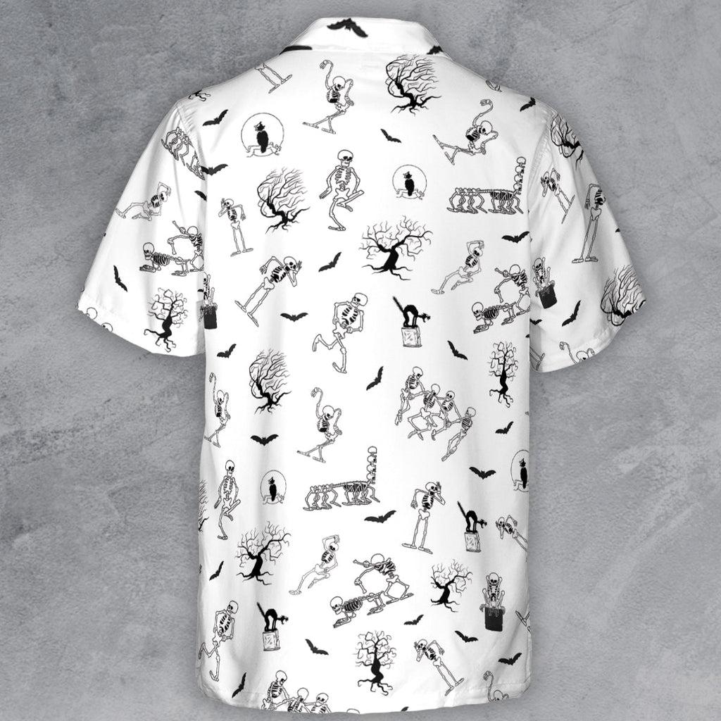 The Skeleton Dance Silly Symphony Button Down Shirt