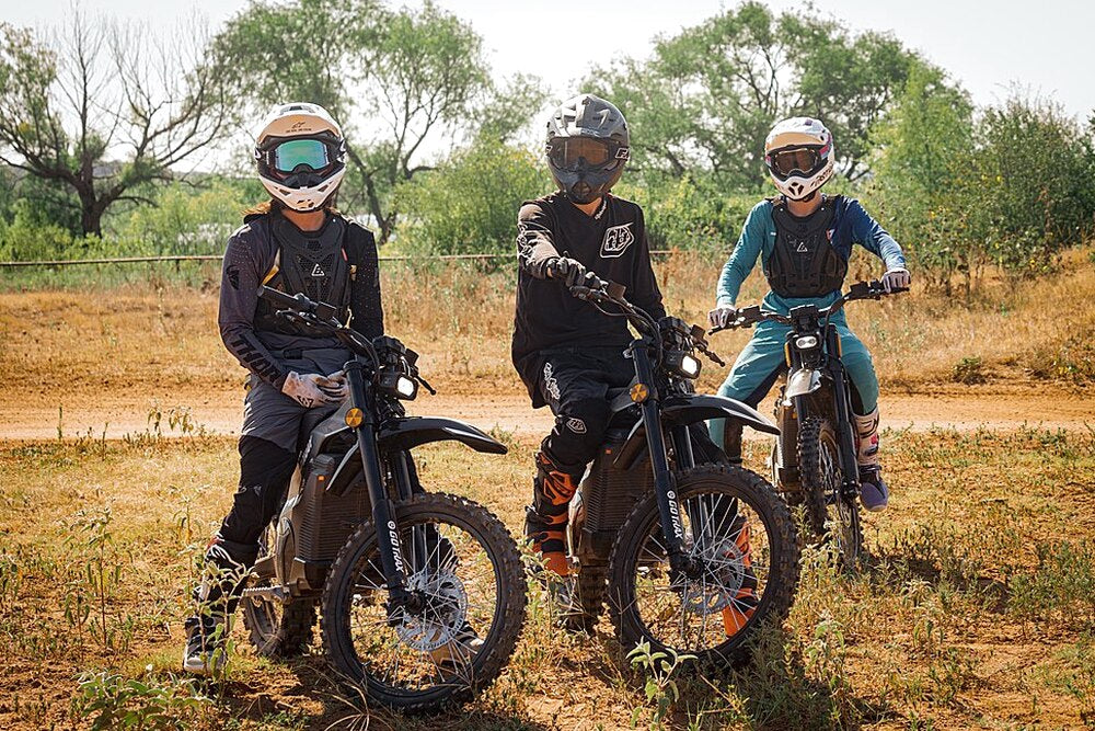 GoTrax Everest Electric Dirt Bike - 50 mi Max Range, 53 mph Max Speed