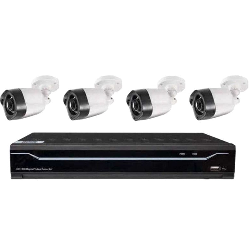 Cobra 8 Channel Surveillance DVR With 4 HD Cameras And 1TB Hard Drive