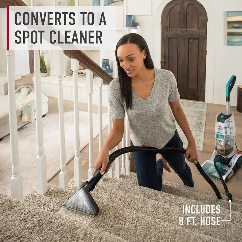 Hoover SmartWash+ Automatic Carpet Cleaner, Turquoise - FH52000