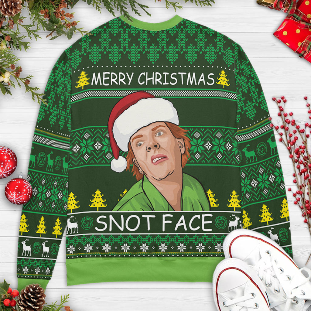 Christmas Fred Drop Dead Fred Ugly Christmas Sweatshirt