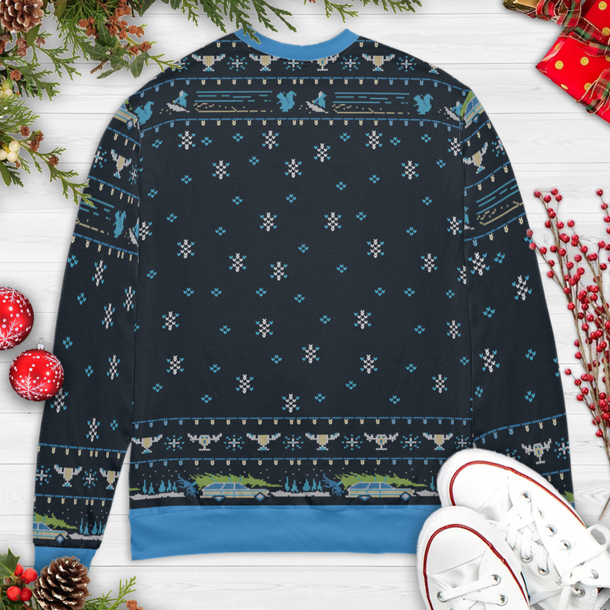 I Would Beat You Ugly Christmas Sweatshirt