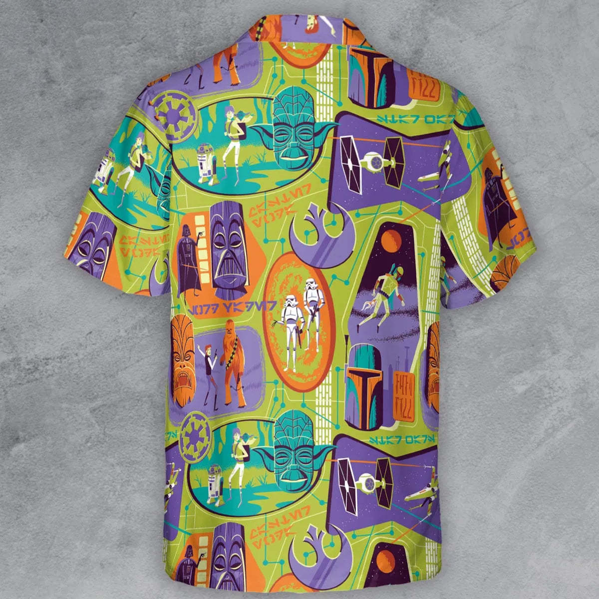 Summer Vibe Star Wars Button Down Shirt