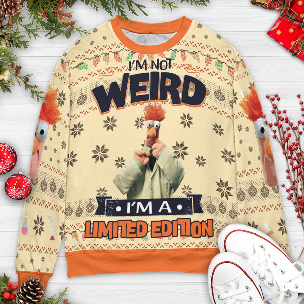 I'm Noy Weird The Muppets Ugly Christmas Sweatshirt