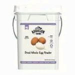 Augason Farms Dried Whole Egg Powder Emergency Food Supply, 11 Pound 4-Gallon Pail, 383 Servings