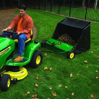Agri-Fab Tow-Behind Lawn Sweeper 42-Inch 24-Cubic-Foot Capacity
