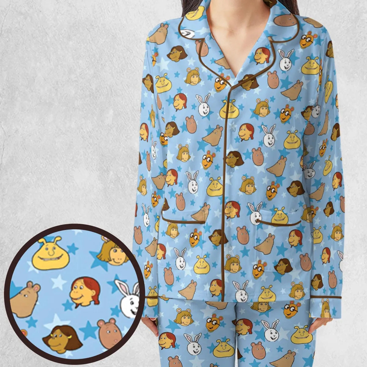 Arthur Characters Pajamas Set