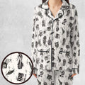 The Twilight Zone Characters Pattern Pajamas Set