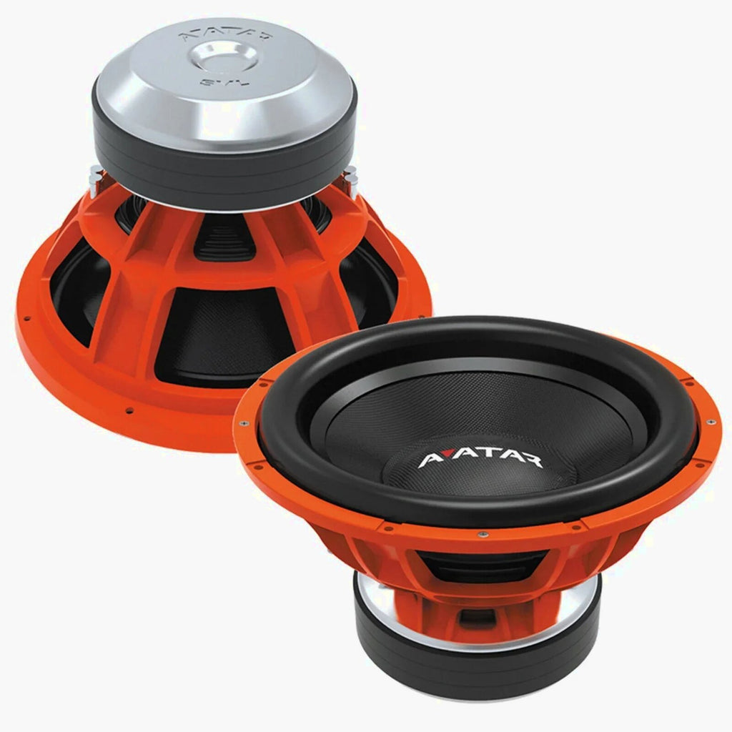 Avatar Car Audio Orange 18in Bass Subwoofer 2 Ohm 7600 Watts Peak - SVL-1847-D2