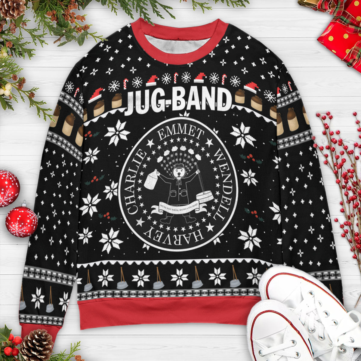 Band Ugly Christmas Sweatshirt