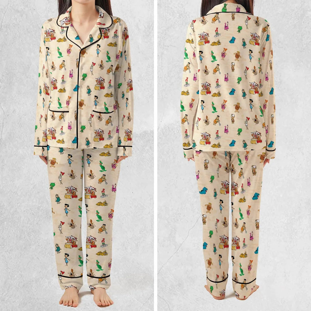 Bedrock The Flintstones Pajamas Set
