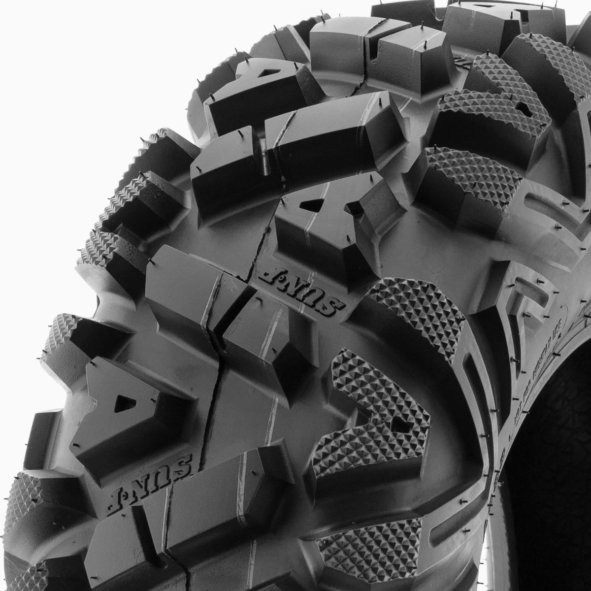 SunF All Terrain ATV UTV Tires 25x8-12 And 25x10-12 6 PR Set Of 4 - A033