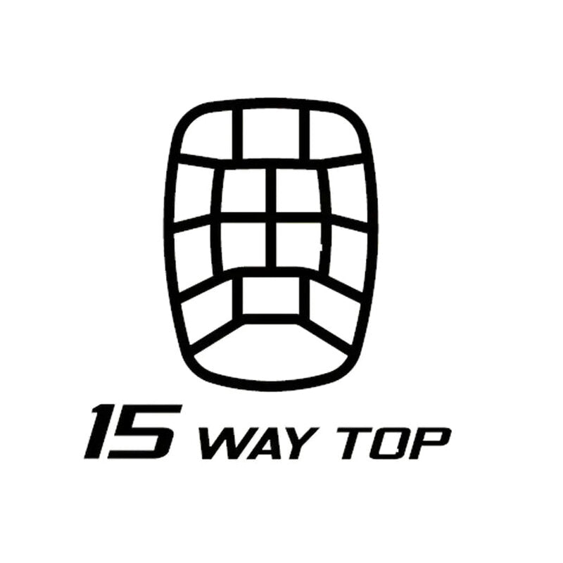 PING DLX Cart Bag, White, 15-Way Top, 15 Pockets - DLX