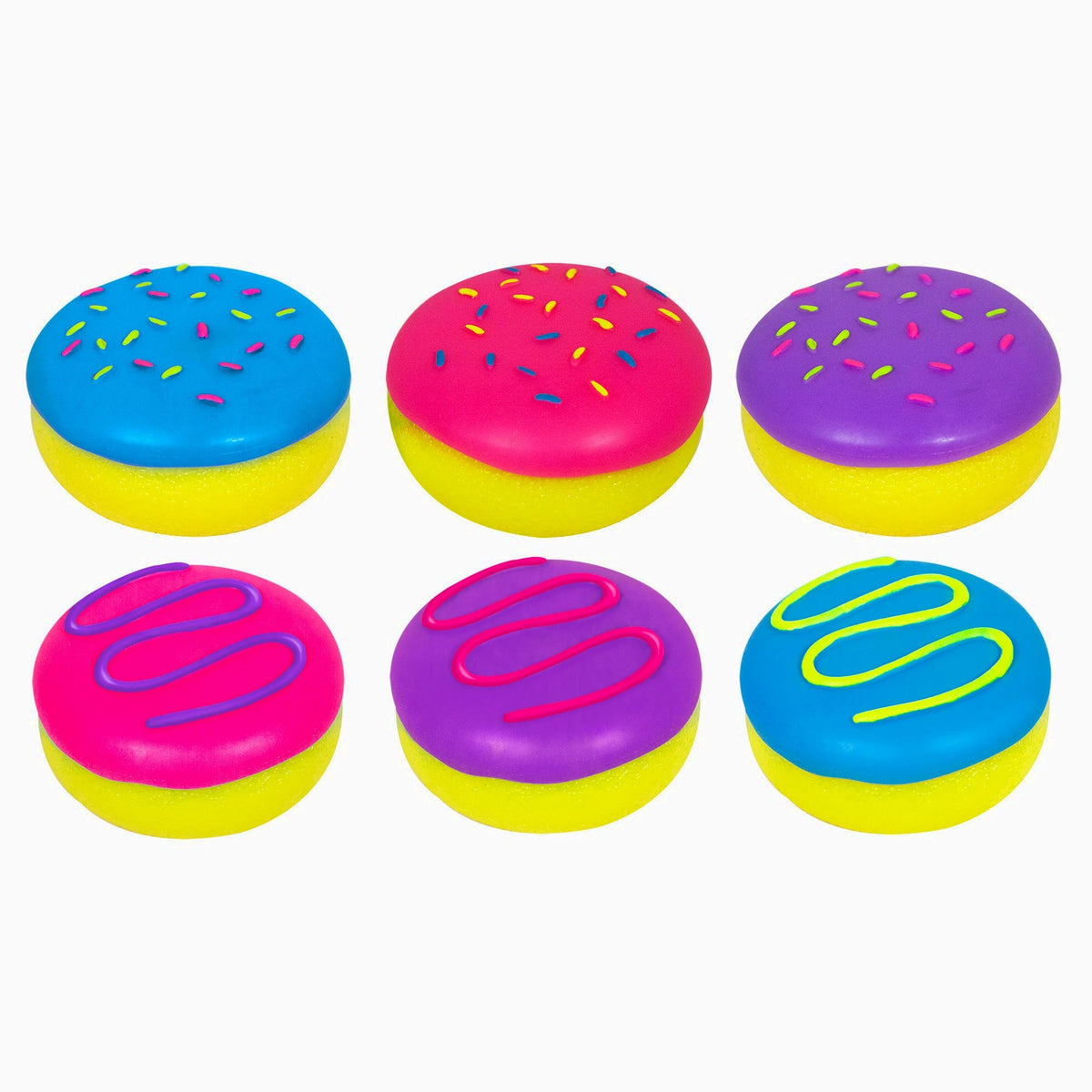 Jelly Filled Doughnut Squeeze Toy