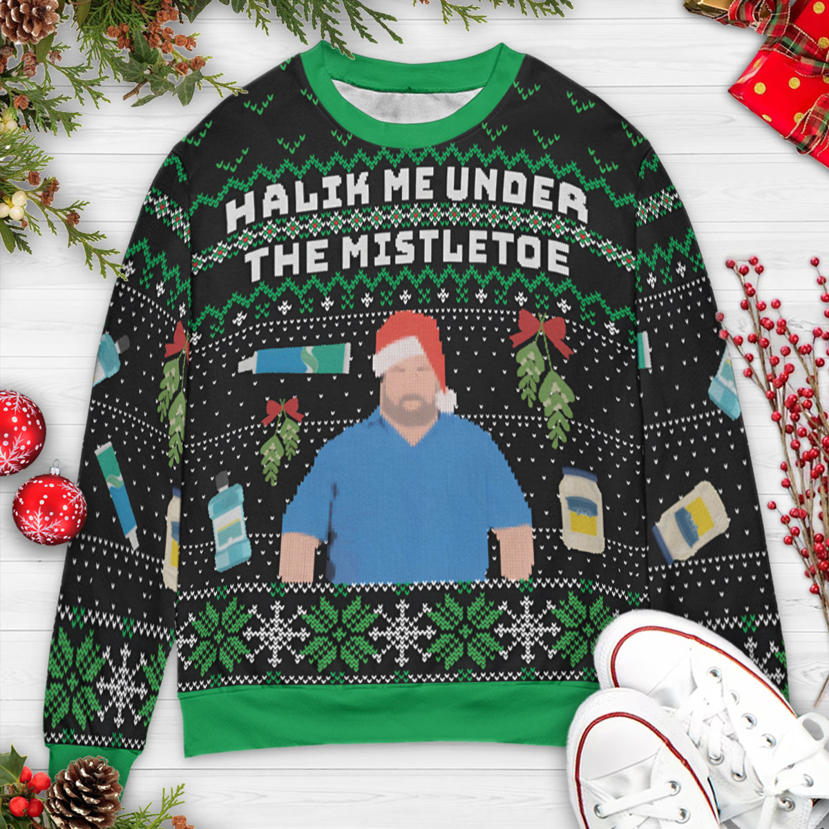 90 Day Fiance Big Ed Ugly Christmas Sweatshirt