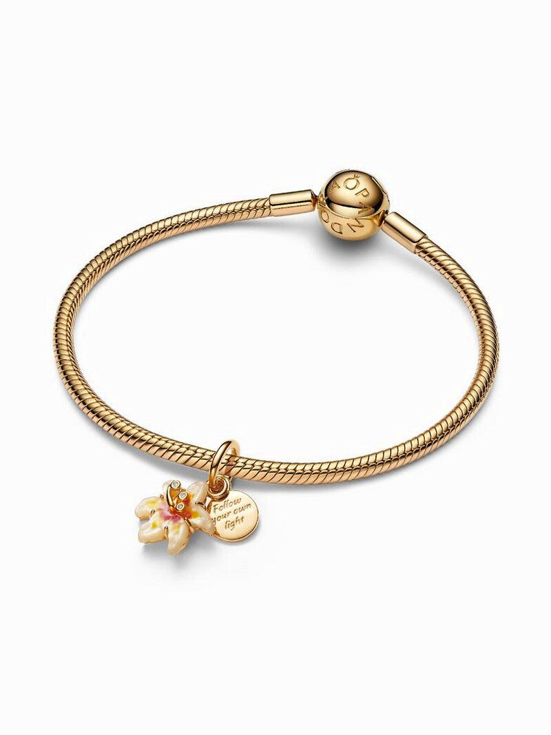 Glow Flower Dangle Charm