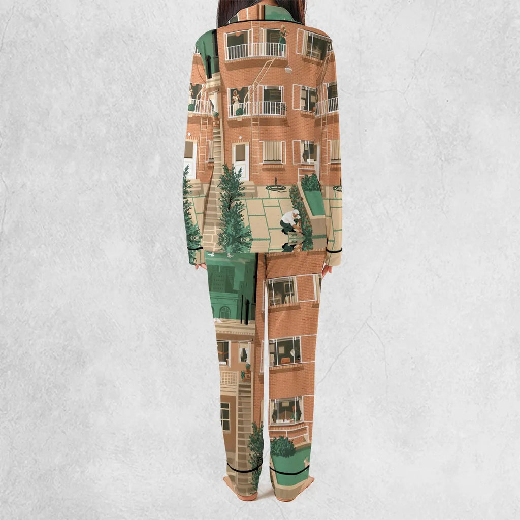 Rear Window Pajamas Set