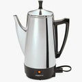 Presto Stainless Steel Percolator Coffee Maker, 2 To 12 Cups, Silver