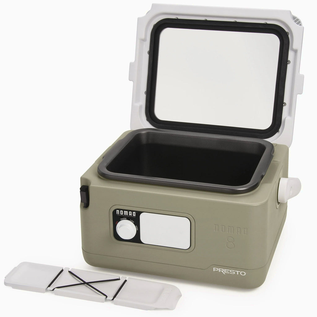 Presto Traveling Slow Cooker, 8-Quart, Tan - Nomad